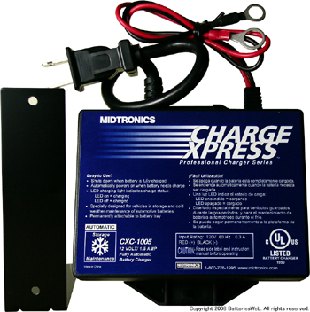 トリクルバッテリー充電器CXC-1005 イメージ