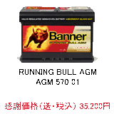 Banner RUNNING BULL AGM 570 01 ڍ׃y[W