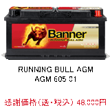 Banner RUNNING BULL AGM 605 01 ڍ׃y[W