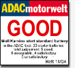 ドイツ自動車連盟(ADAC：Allgemeiner Deutscher Automobil Club)からの賞