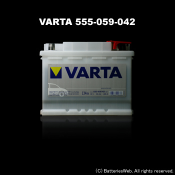 VARTA 555-059-042 C[W